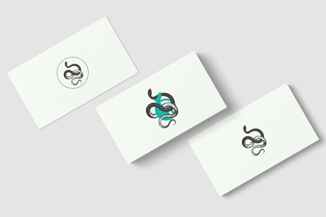 蛇編 - Business Card Design 2020